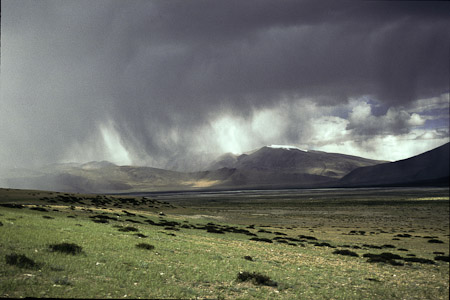 Tso Kar, Gewitter 1995